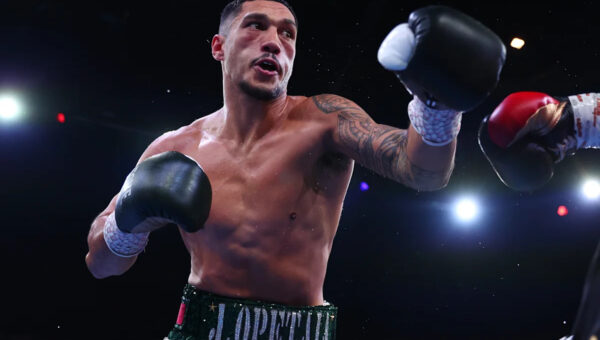 Jai Opetaia destroys Noel Mikaelian, goes face-to-face with David Benavidez at Garcia-Benn undercard