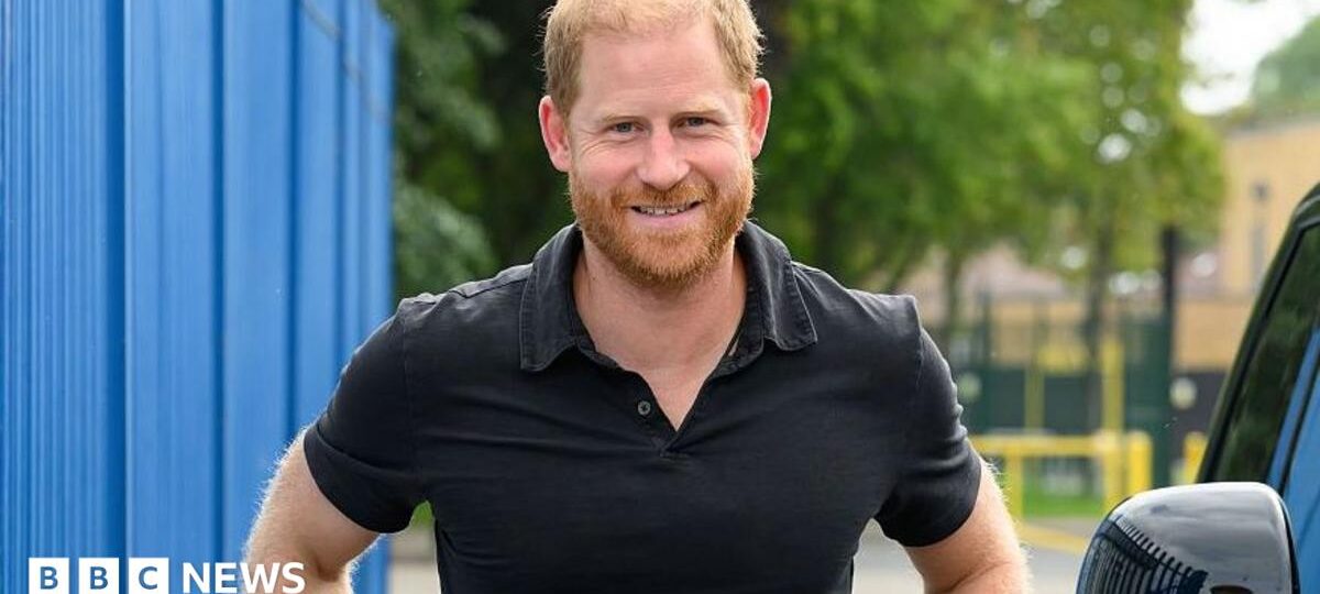 Prince Harry says it is 'great' to be back in Britain after six years in US