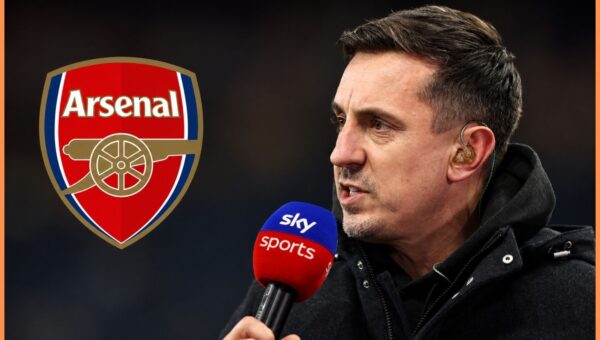 ‘I would be stunned’ – Neville tells Arteta to drop Arsenal player against Chelsea