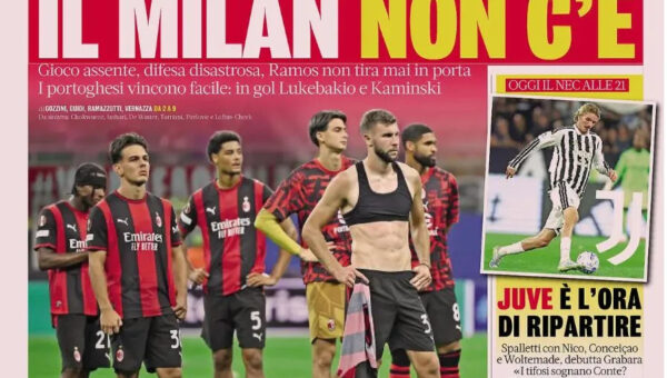 Today’s Papers – Poor Milan, Juventus chance for Woltemade