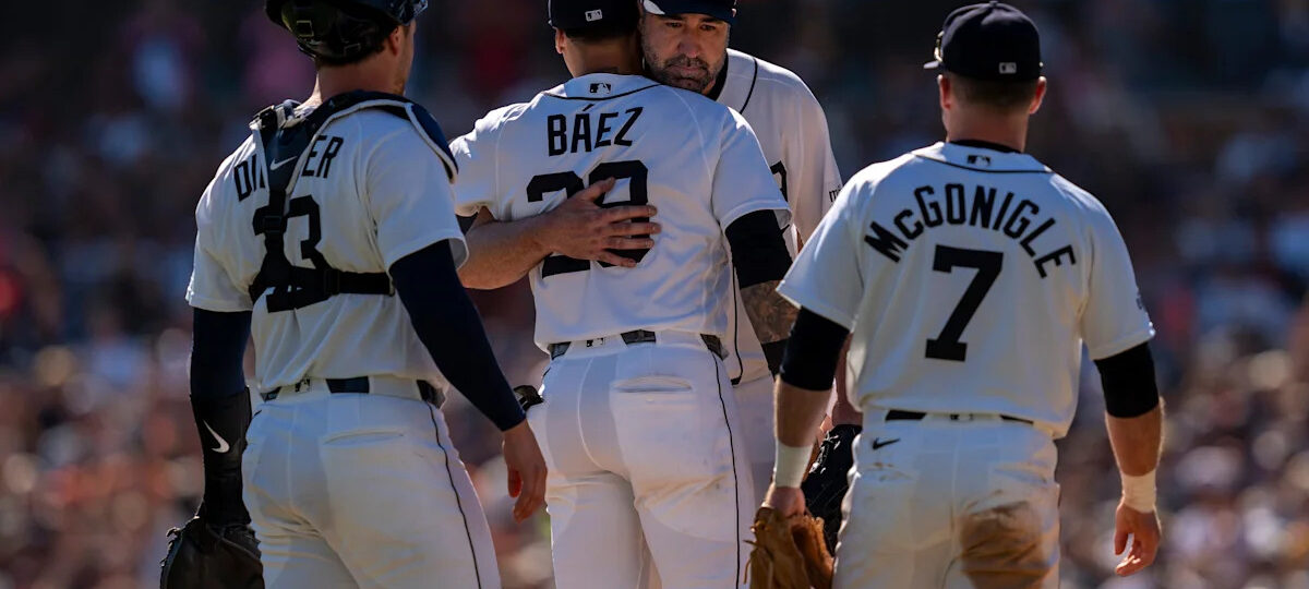 Justin Verlander great in finale, then Detroit Tigers walk it off