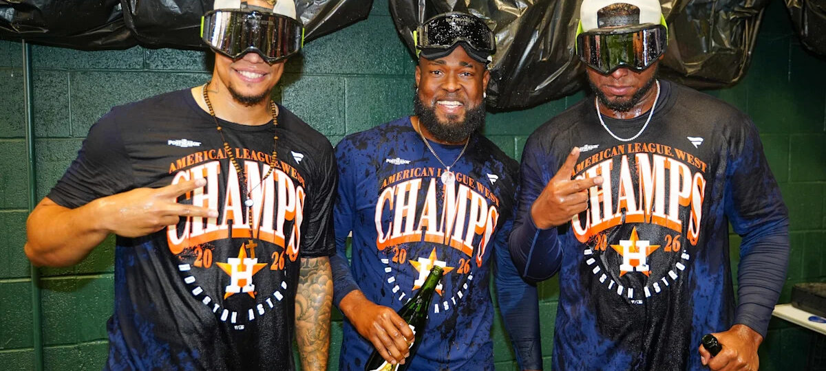 Astros Win AL West — Now Why Not One More October Run?