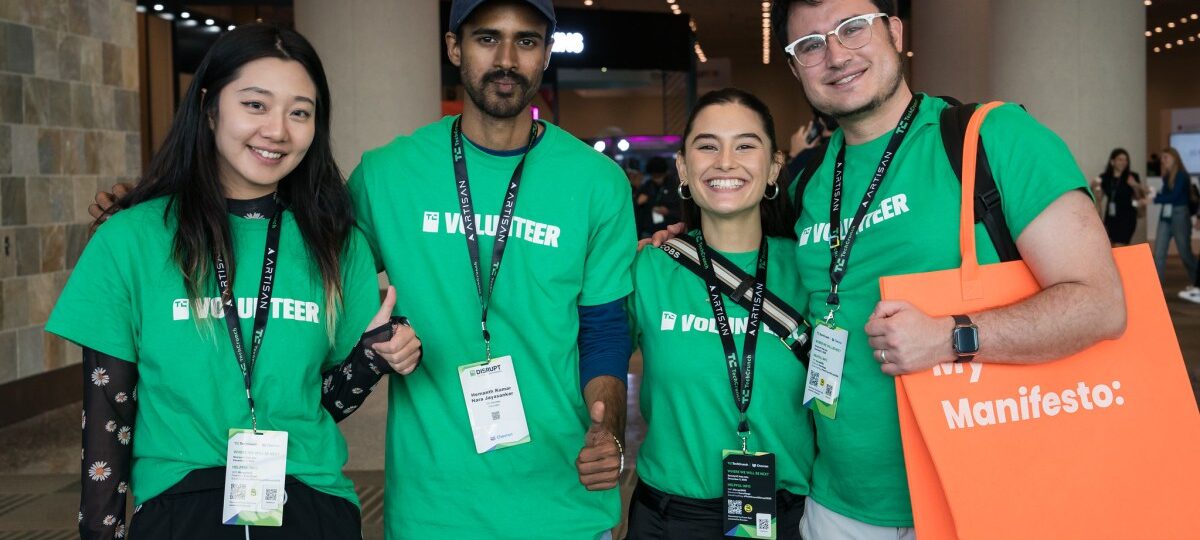 Help build the future of startups: Volunteer at TechCrunch Disrupt 2026