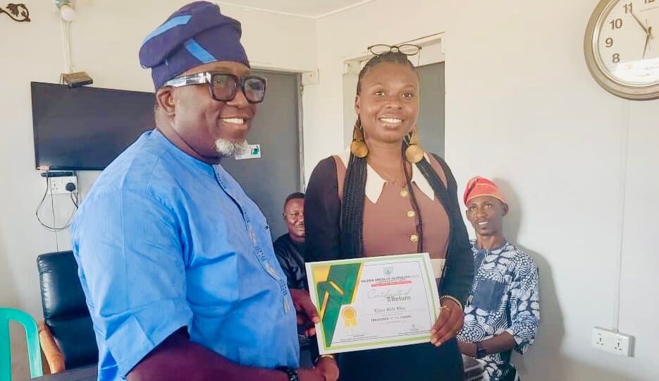 DAILY POST’s Gift Oba emerges Treasurer as Fatungase leads new Ogun Correspondents’ Chapel exco
