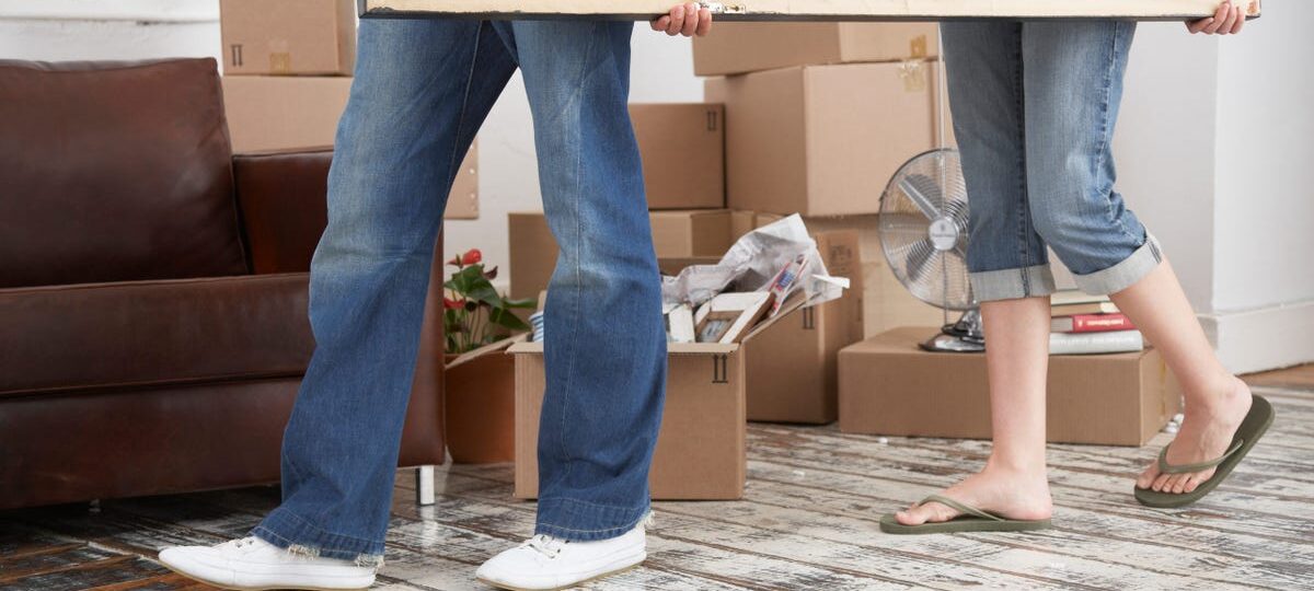 We bought the house next door to our rental. 15 of our friends and family helped us move in an afternoon.