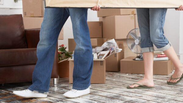 We bought the house next door to our rental. 15 of our friends and family helped us move in an afternoon.