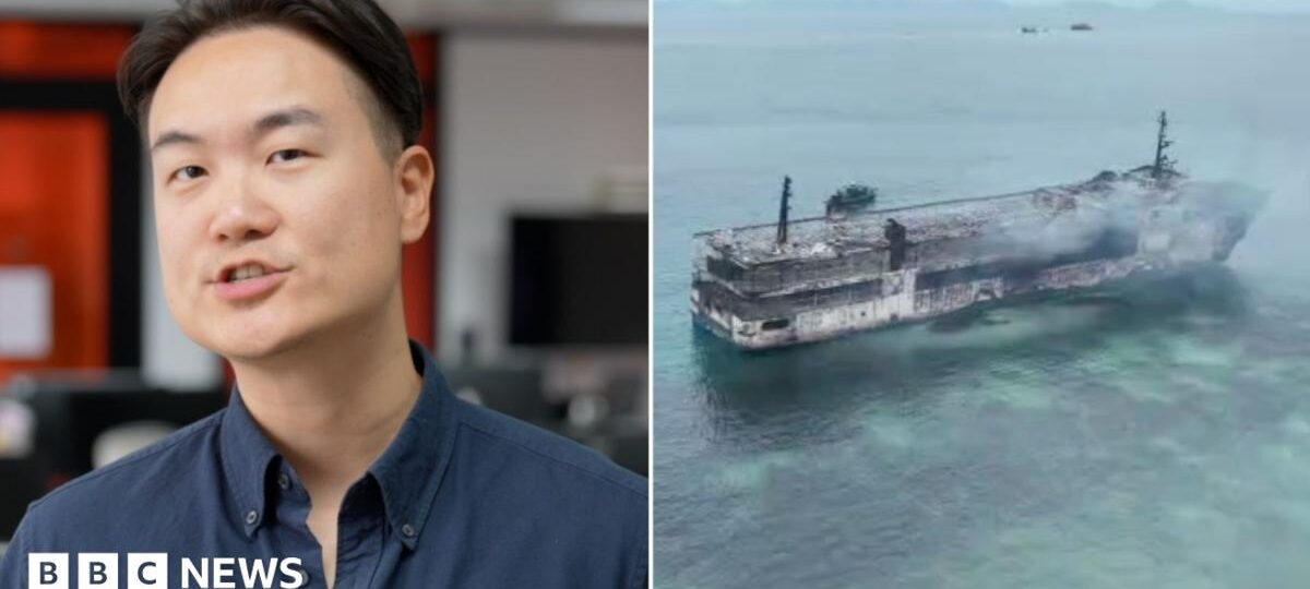 Five dead and 86 missing as 'heartbreaking' fire breaks out on Philippines ferry
