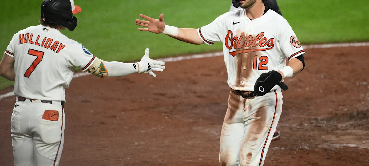 Beavers gets 2 hits, 3 RBIs in 8-run inning that lifts Orioles past Guardians 9-5