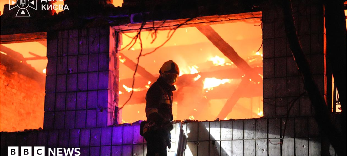 Russian strike hits rail workers in new deadly attacks on Kyiv