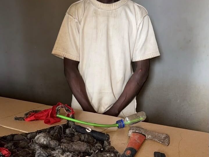 Lagos: Police arrest suspected cultist, recover pistol, axe, others in Ikorodu