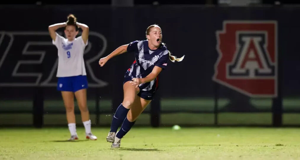 Arizona soccer scores late against No. 23 BYU to earn draw in Big 12 opener