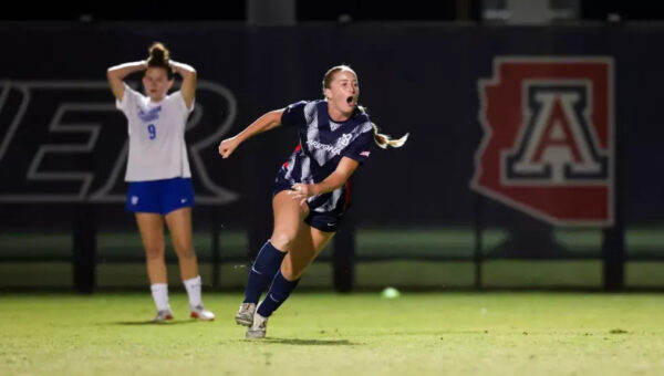 Arizona soccer scores late against No. 23 BYU to earn draw in Big 12 opener
