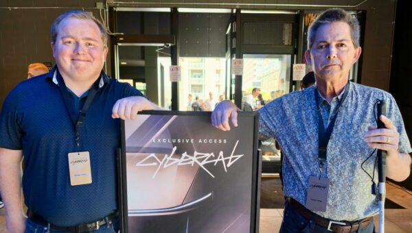 I lost my sight 5 years ago. Tesla's Cybercab gave me a glimpse of regaining my independence.