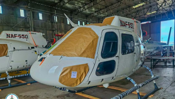 NAF receives five new helicopters to boost air operations