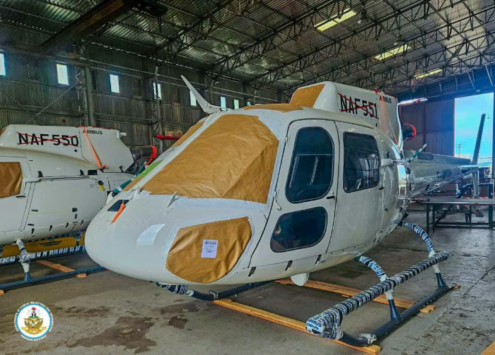 NAF receives five new helicopters to boost air operations
