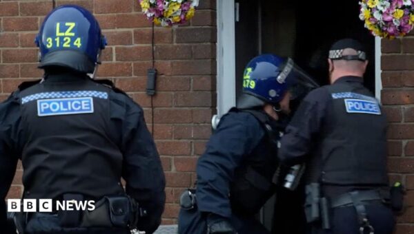 Watch: Police raid organised crime targets in Teesside