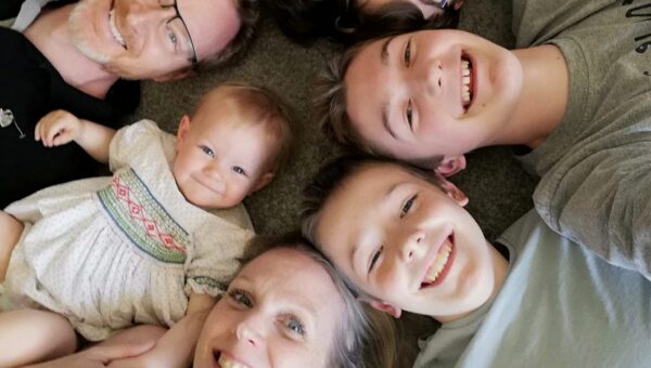 My partner and I had 4 boys between us. Our surprise daughter brought our blended families together.