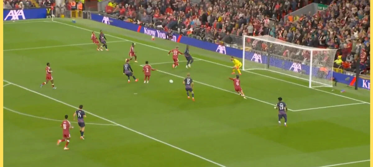 (Video) One Liverpool player justified his selection v Spurs inside the opening 10 minutes