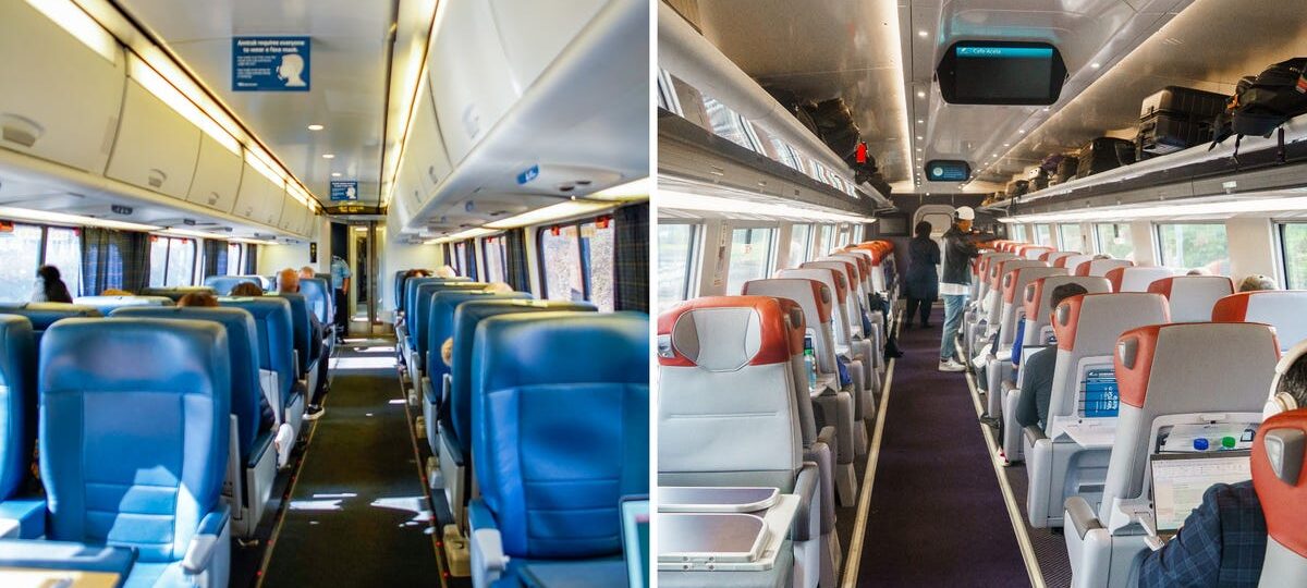 I gave Amtrak first class another shot on a new train fleet. It was better in every way — but still not worth the price.
