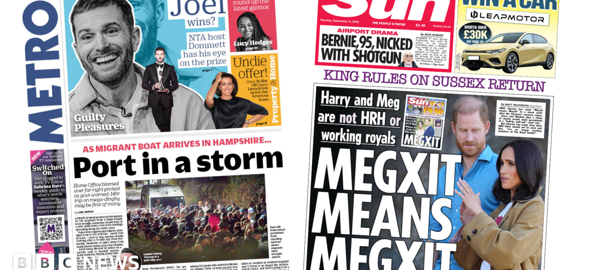 'Port in a storm' and 'Megxit means Megxit'