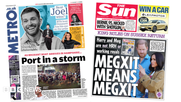 ‘Port in a storm’ and ‘Megxit means Megxit’