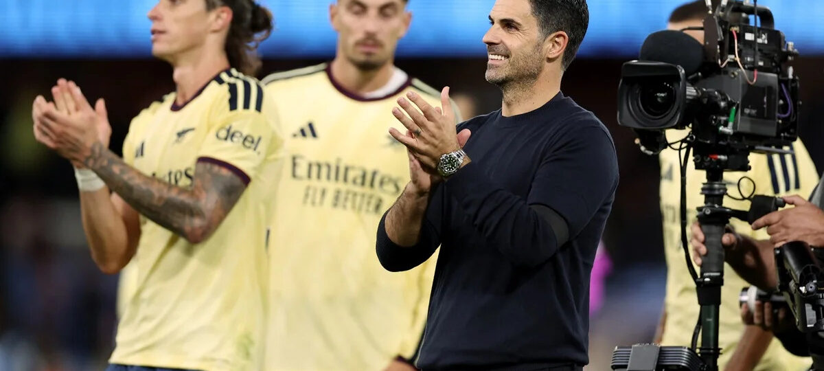 “A massive win” Arteta delighted Arsenal won at tough Villa Park