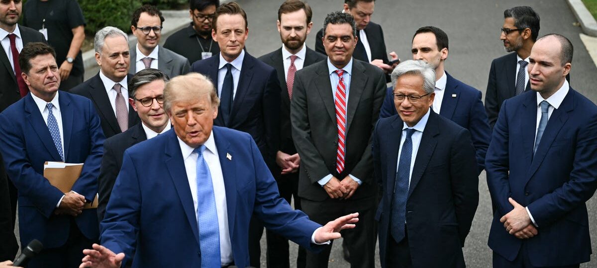 4 wild moments from Trump’s AI safety lunch with tech leaders