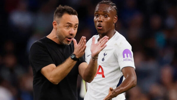 Roberto De Zerbi plays down row with Mathys Tel as Tottenham goal drought continues
