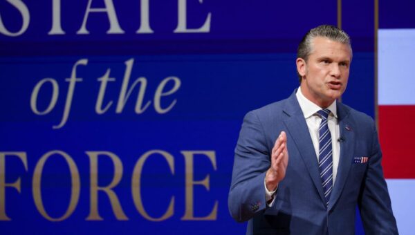Pete Hegseth's got a new vision for the military. It leans on drone swarms, chaplains, and tech leaders like Elon Musk and Palmer Luckey.