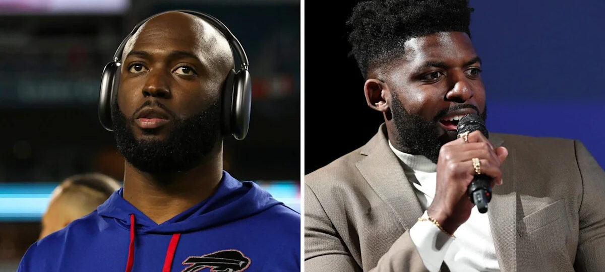 ‘Call Adin Ross…’ Leonard Fournette challenges Emmanuel Acho to box him over Caleb Williams take