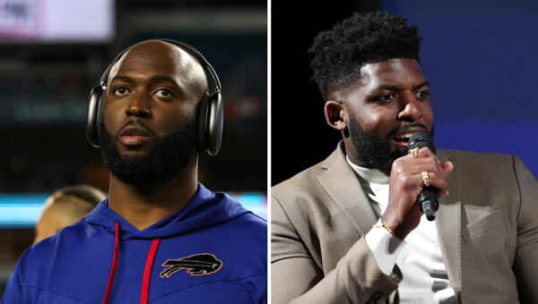 ‘Call Adin Ross…’ Leonard Fournette challenges Emmanuel Acho to box him over Caleb Williams take
