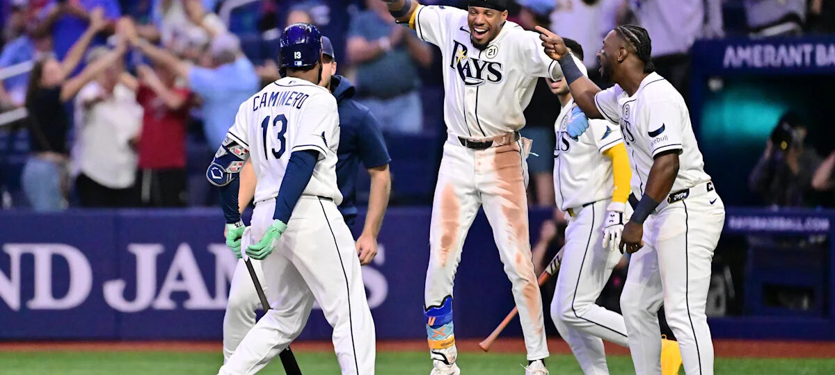 M.V.P.! Junior does it again: Rays 2 Athletics 1