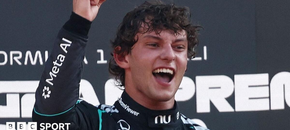 Antonelli takes stunning Monza win from 19th on grid