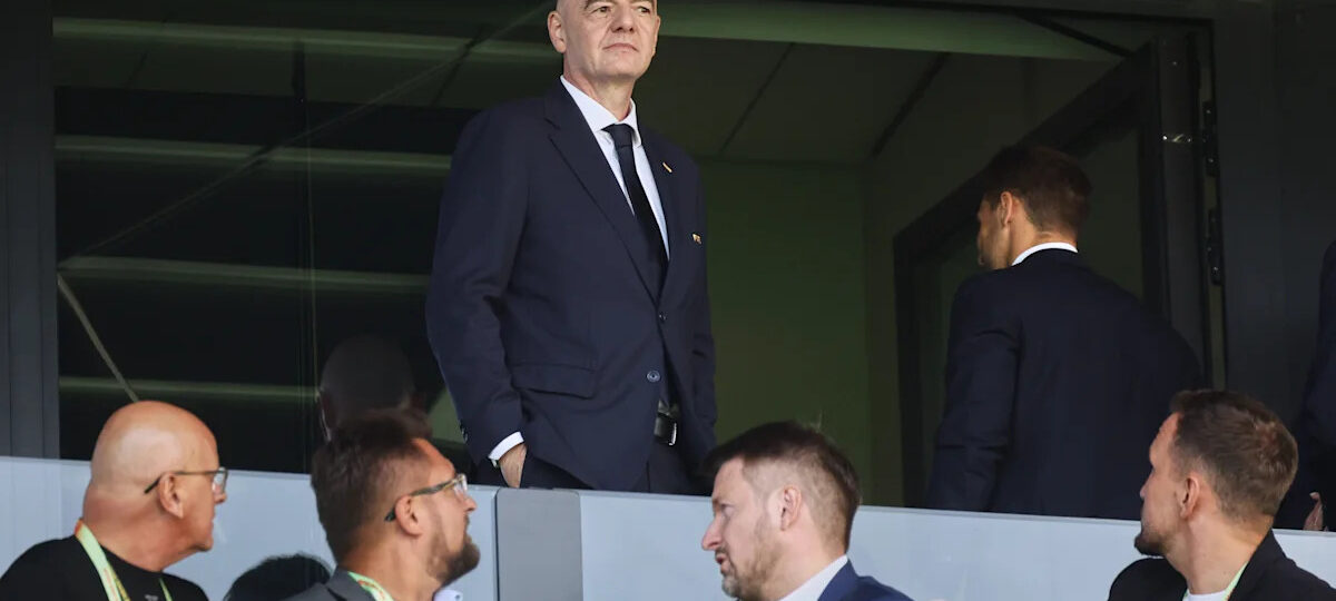 Belgian federation says it can't back Infantino for another FIFA term, cites Balogun red-card ruling