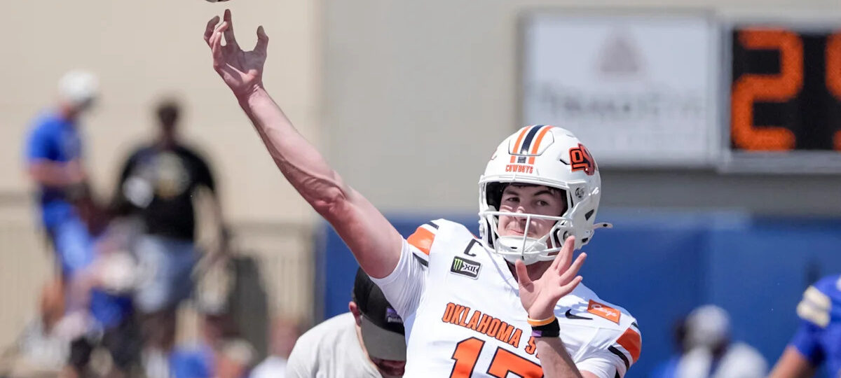 How will Oklahoma State football QB Drew Mestemaker respond to dud debut? 'He's a baller'