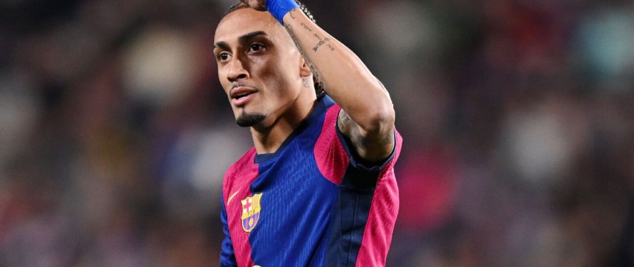 LaLiga: Barcelona captain Raphinha equals Messi’s record