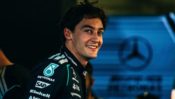 George Russell holds off Max Verstappen to claim victory in Azerbaijan