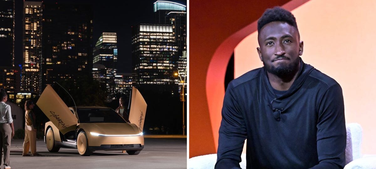 MKBHD is feeling confident that he won’t have to shave his head after Cybercab event