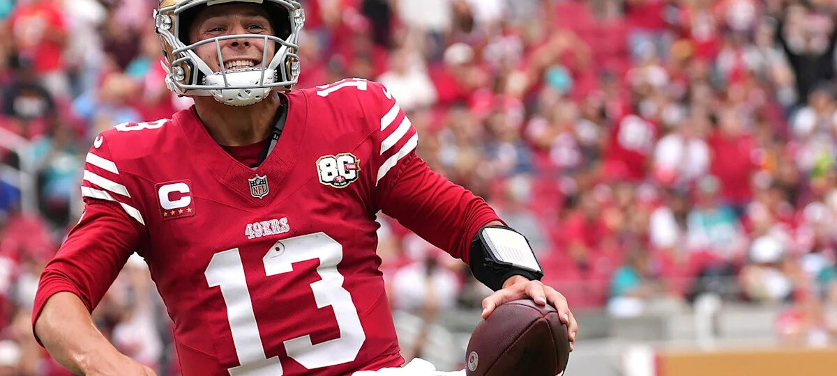 Brock Purdy bails out the 49ers’ defense in a shootout win over the Cardinals