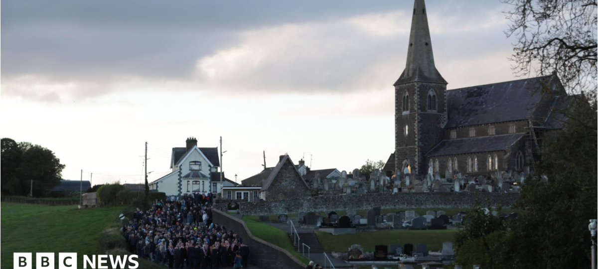 Protesters disperse after blocking contentious Orange Order parade