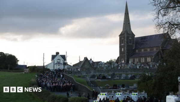 Protesters disperse after blocking contentious Orange Order parade