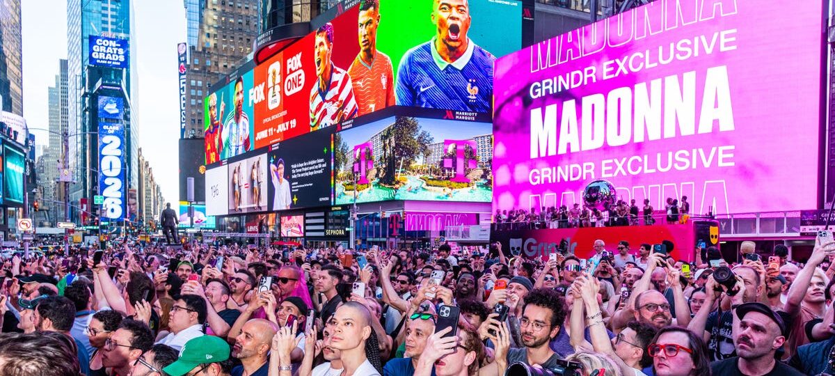 Grindr is betting big on IRL marketing. There’s a very digital reason.
