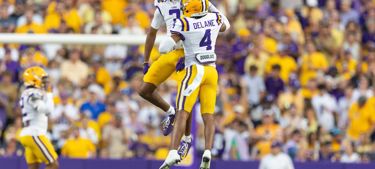 Former LSU football corner records interception in NFL debut
