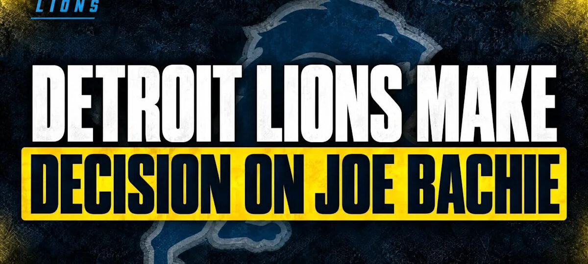 Detroit Lions Make Decision on LB Joe Bachie