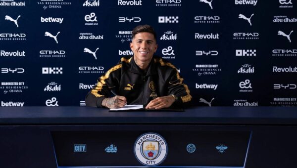 Enzo Fernandez joins Man City in £125m record deal, hails club “built for success” and targets more trophies