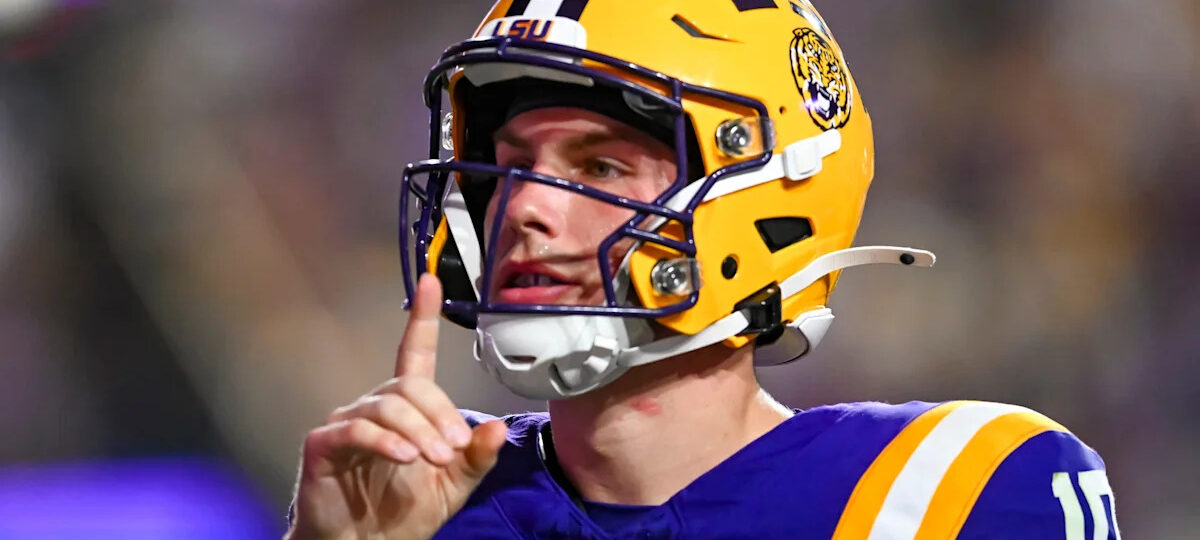 LSU QB Sam Leavitt sat out practice Wednesday | Reports