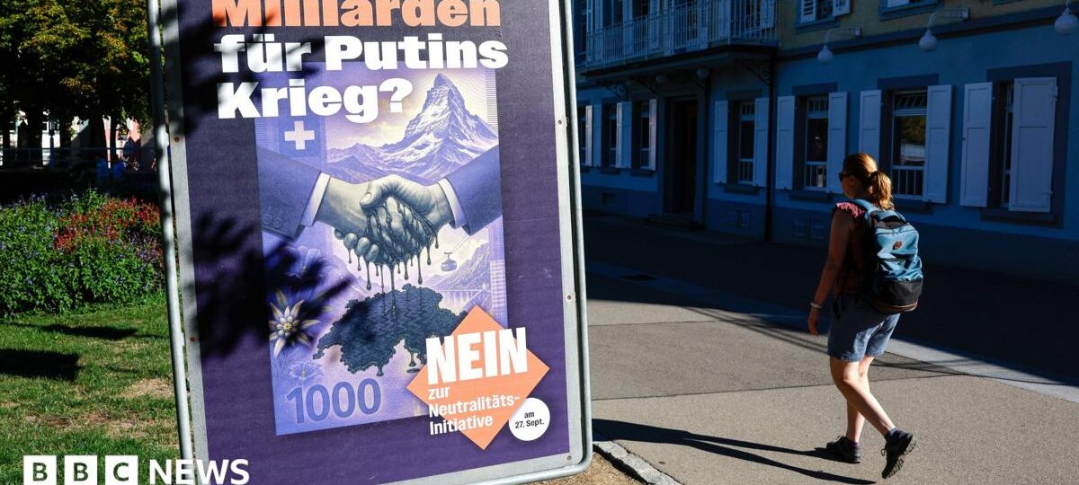 Switzerland rejects stricter interpretation of its neutrality