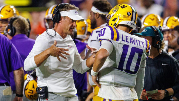 LSU football news: Lane Kiffin’s fiery halftime speech allegedly leaked
