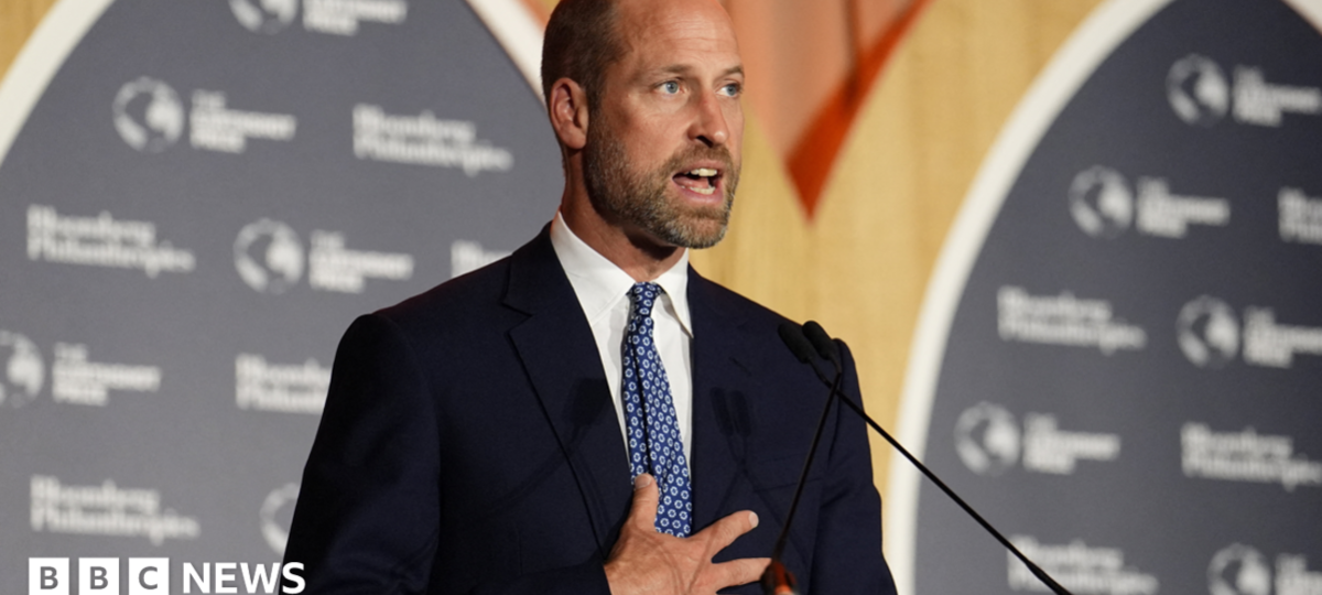 Move faster to solve climate challenges, Prince William says