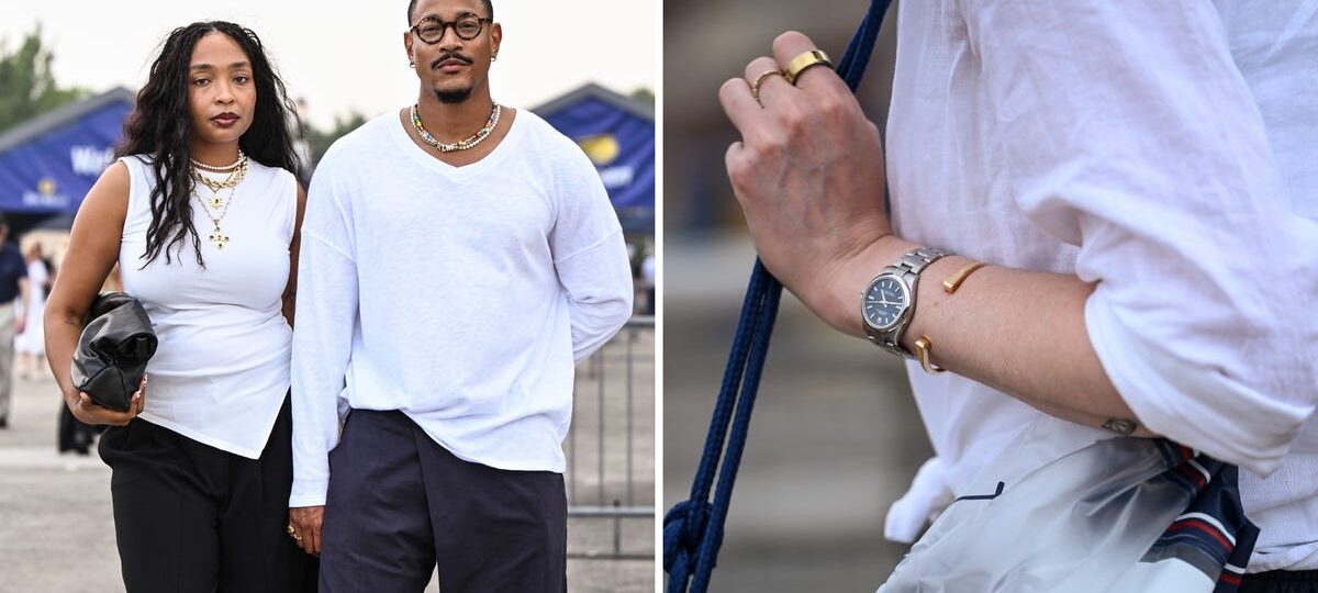 We went status-symbol spotting at the US Open. Here’s what we found.